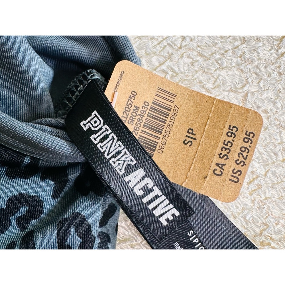 Pink Active Animal Print Ultimate Lightly Lined Sports Bra - Picture 5 of 8